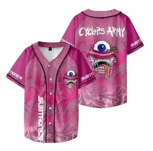 Subtronics Inspired Baseball Jersey Unisex EDM Festival Rave Music Fan Shirt Women Men