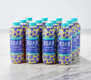 Roar Organic (12) 18-oz Btls Vitamin & Electrolyte Beverages
