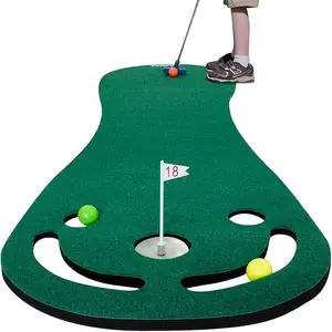 3X9 Foot  Putting Green Lawn with Slope Design, Practice Hitting Mat Indoor/outdoor Backyard Portable,  Putting Mat,  Equipment, Large  Putting Mat, Portable  Mat,  Practice Mats,  Accessoires winter golf