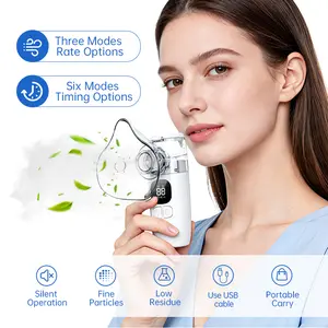 Portable Nebulizer - Adult And Children Nebulizer - Rechargeable Handheld Mesh Nebulizer Machine, for Travel And Home Use, Quickly Relieve Breathing Problems, Ultra-quiet