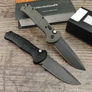 9070 EDC Folding Knife – Black Blade, Compact & Travel-Friendly for Camping, Hiking & Outdoor Use | Perfect Ergonomic RazorSharp