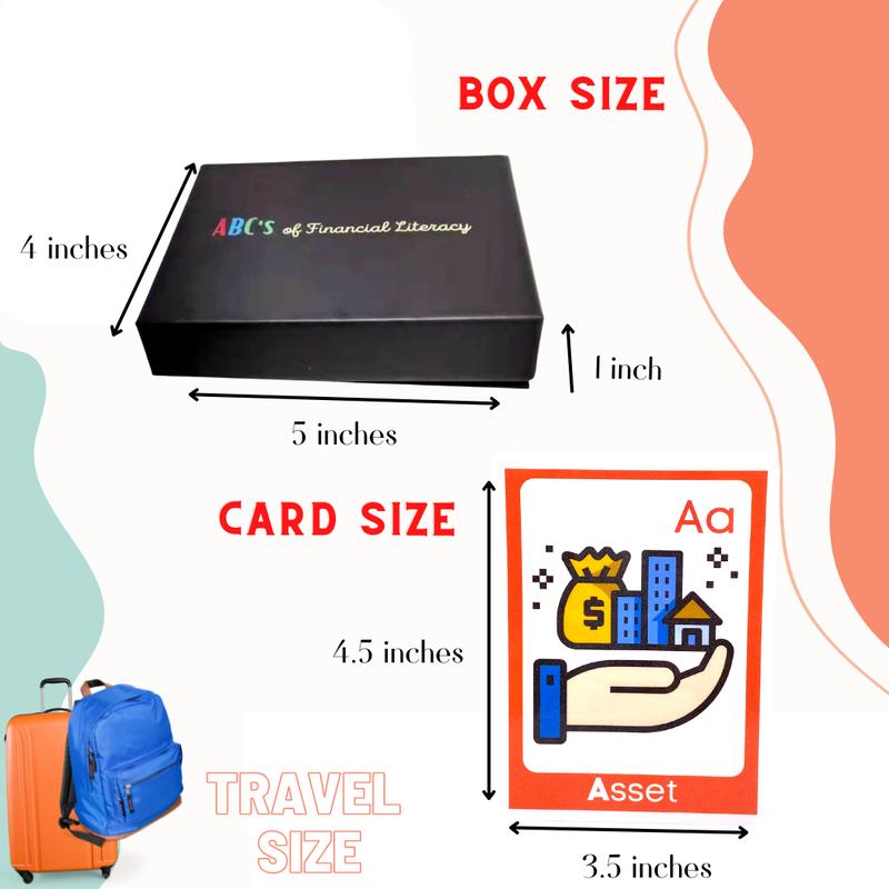 Cash Flow Kid | Real Estate | Financial Literacy | Alphabet Flashcards | Educational flash cards for kids