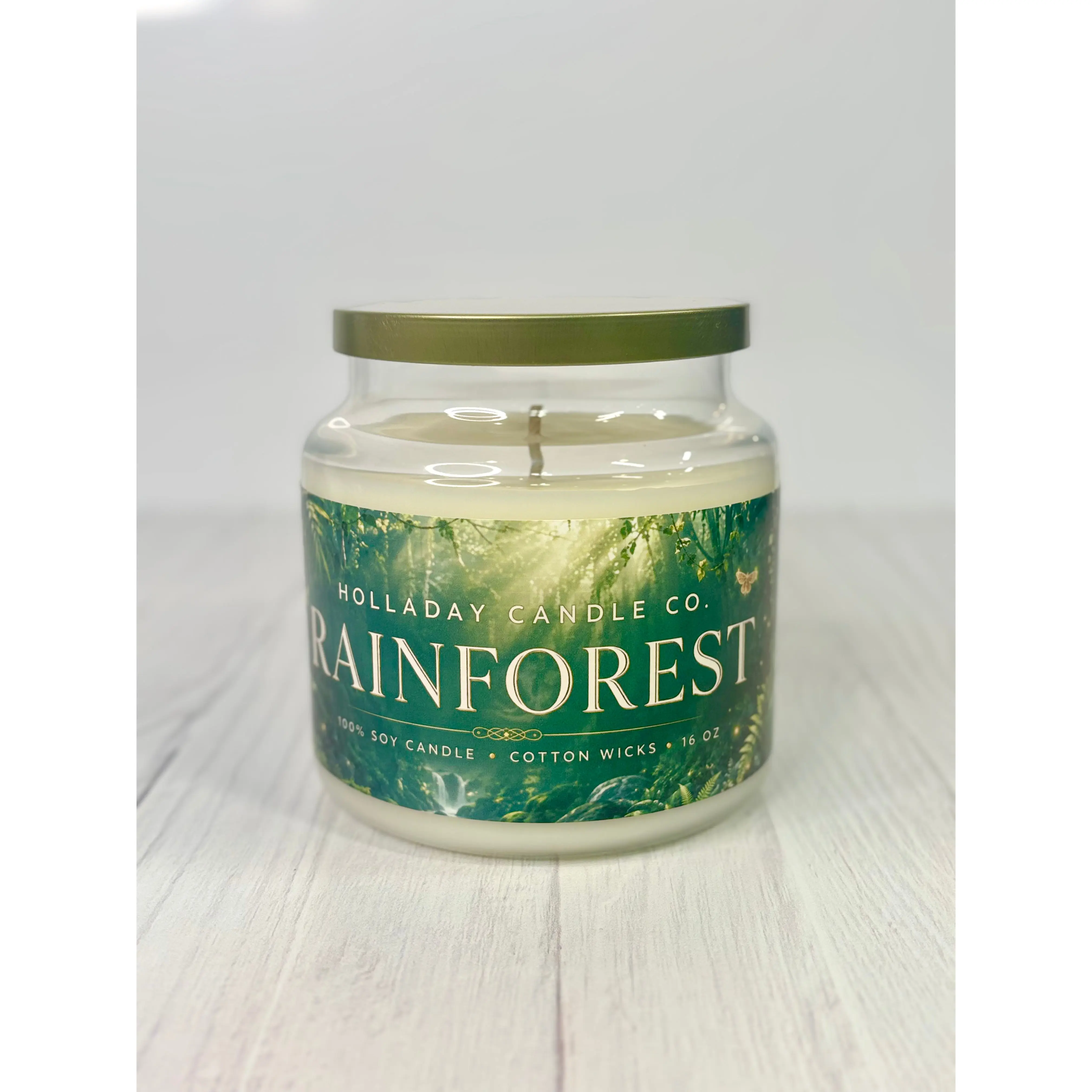 100% Soy Wax Candle | 16 oz Glass Apothecary Jar | Cotton Wicks | Whimsical Collection