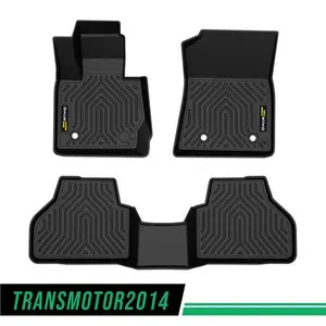 Fits 2011-2017 BMW X3 F25 All Weather TPE Floor Mats Liners Black 1st & 2nd Rows