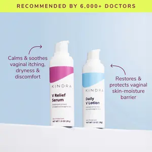 Kindra | V Hydration & Relief Duo - Intimate Moisturizers / Lotion / Moisturizing Kindra | V Hydration & Relief Duo - Intimate Moisturizers / Lotion / Moisturizing