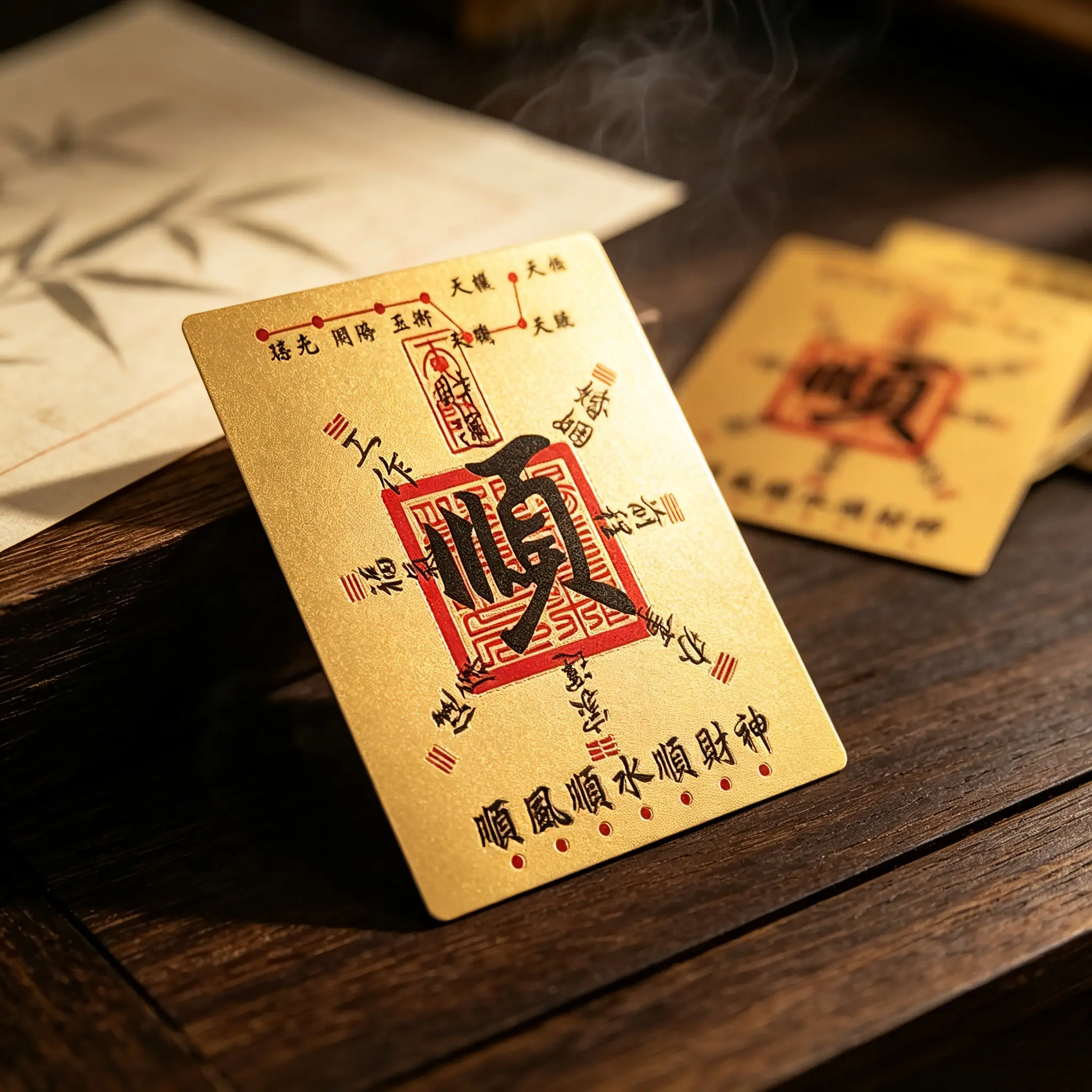 Taoist "Shun" Energy Amulet Sticker
