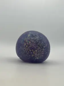 Scrunchems Galaxy Light Up Squish Ball - Stress Relief Sensory Toy - Calming Fidget for Kids & Adults - Ages 3+