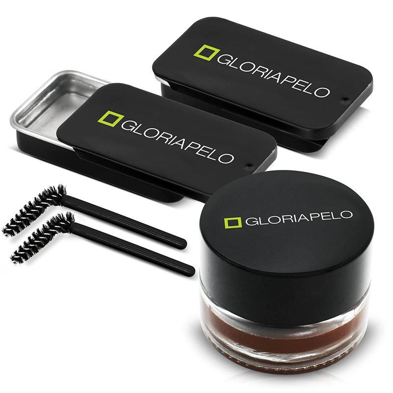 GLORIAPELO Eyebrow Gel (1) and Brow Soap (2) – Set of 3
