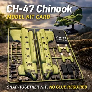 CH-47 Chinook Model Kit Card
