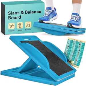 Portable Slant Board  Balance Board – Must-Have for Outdoor Stretching & Core Work