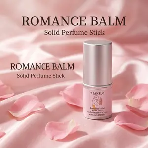TIANSLO Romance Solid Perfume Balm Stick - Travel-Friendly Pocket Cologne for Date Night, Long-Lasting Sweet Floral Musk Scent, 8g/0.28oz curations good