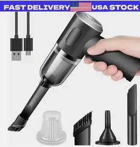 3in1 Mini Portable Wireless Cordless Handheld Air Blower Vacuum Cleaner Home Car