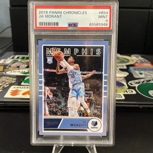 2019 Ja Morant PSA 9 mint RC Panini Chronicles Classic