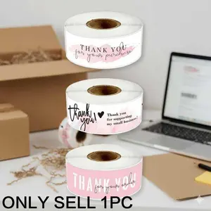 Self-Adhesive Waterproof Seal Stickers Self Adhesive Label, Sticky Label for Gift Wrapping, Wedding Cards, Holiday Decorations, Scrapbooking, and Journaling. 3 Designs, 120 Stickers per Roll. Multi-Purpose & Tear-Resistant.