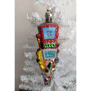 New Years Times Square Retired Christopher Radko Christmas Ornament