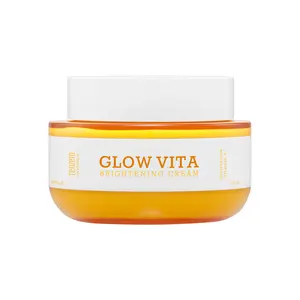 【Tenzero】Glow Vita Brightening Cream | Vitamin C + Niacinamide | Moisturizing & Radiance-Boosting Face Cream | 100 g / 3.52 oz
