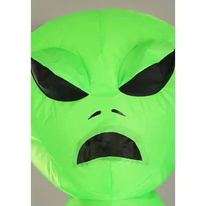 Kid's Inflatable Green Alien Costume