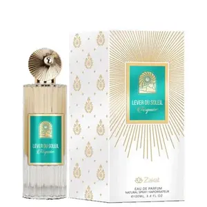 Zakat Parfums | Lever Du Soleil Turquoise | Eau De Parfum | Unisex Fragrance | 80 ML | Citrus - Floral & Amber Notes