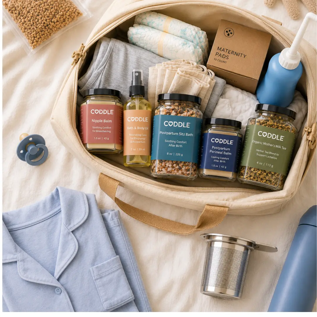 Hospital Bag Essentials for Postpartum Recovery