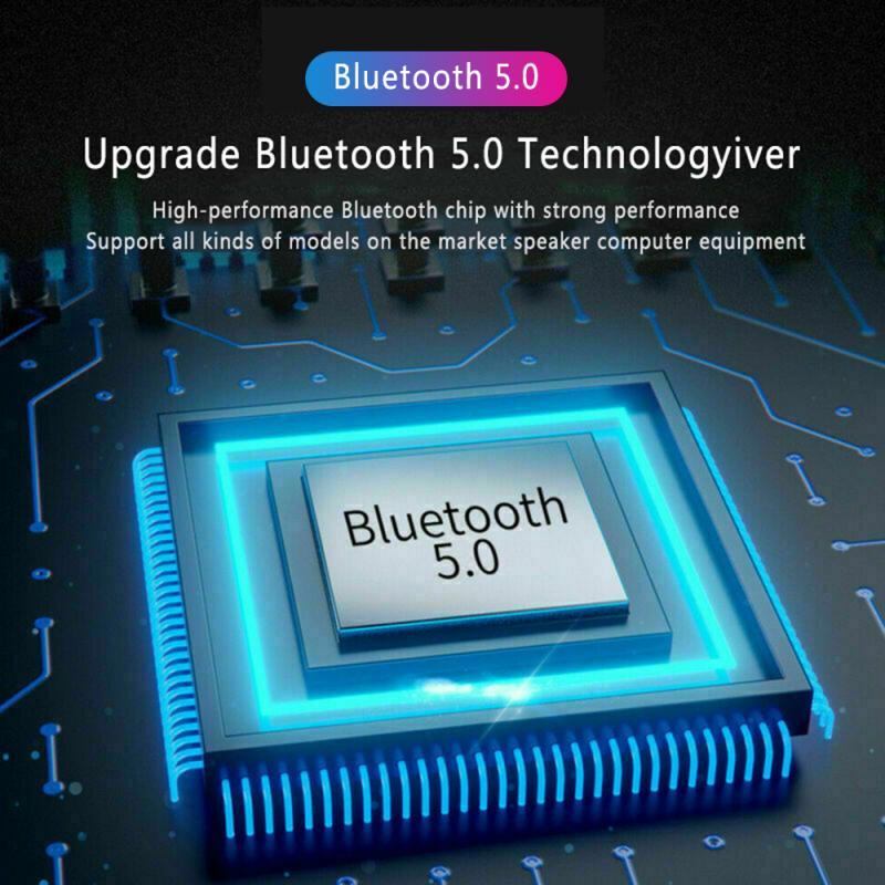 Bluetooth Wireless Stereo Audio Adapter Receiver, with RCA Plug Output for Audio-Visual Systems