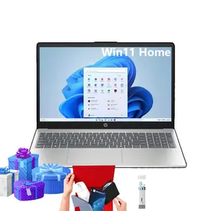HP 2026 15.6'' Inch Laptop for Student&Business, i3-N305  Intel UHD Graphics, up to 32GB RAM, 512GB Storage, Windows 11 Home,Silver,Bundle Accessory