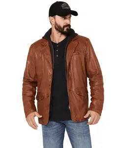 Mauritius Leather Men's Blazer - Basie Cf-Cog