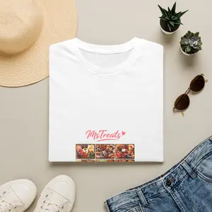 MsTreats Bakery Collage T-Shirt | Pastries Donuts Cookies Dessert Art