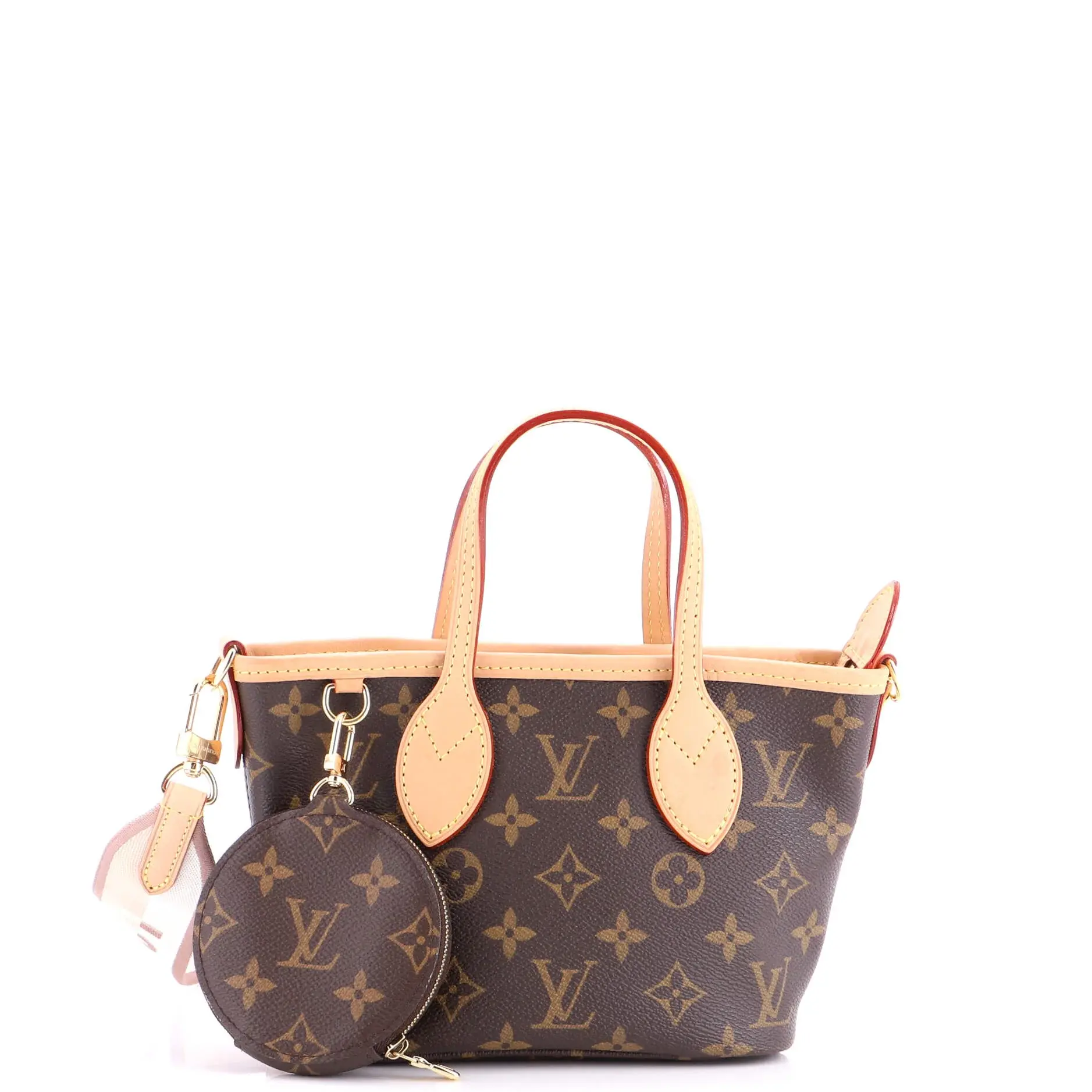 Pre-owned Louis Vuitton Canvas Coated Tote Bags REBAG Neverfull NM Tote Monogram Canvas BB by Rebag