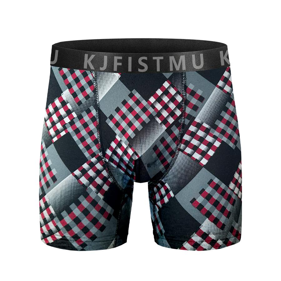 KJFISTMU 12-Pack Men's Boxer Briefs High Performance Seamless Breathable Shorts Long Lasting Shape Retention Moisture Wicking Antibacterial Odor Resistant Stretchy No Rolling Suitable for Commuting Fitness Home - Fabric Canvas Day Street Style Outdoor