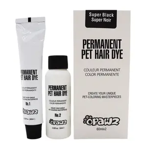 Little Paw Prints opawz Double Black Dye for Cats and Dogs Panda Makeup Pet Hair Dye Paste Shop Grooming Cute Pet Styling Haircare Haircare