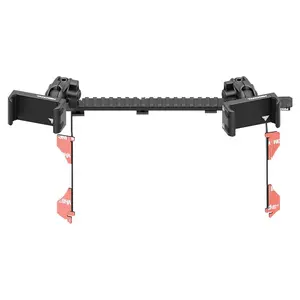 TRAXX™ - Assault Track Picatinny Dash Bracket With Dual 20LITE Phone Holders | 2016 - 2023 Toyota Tacoma