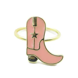 Cowgirl Boot Ring