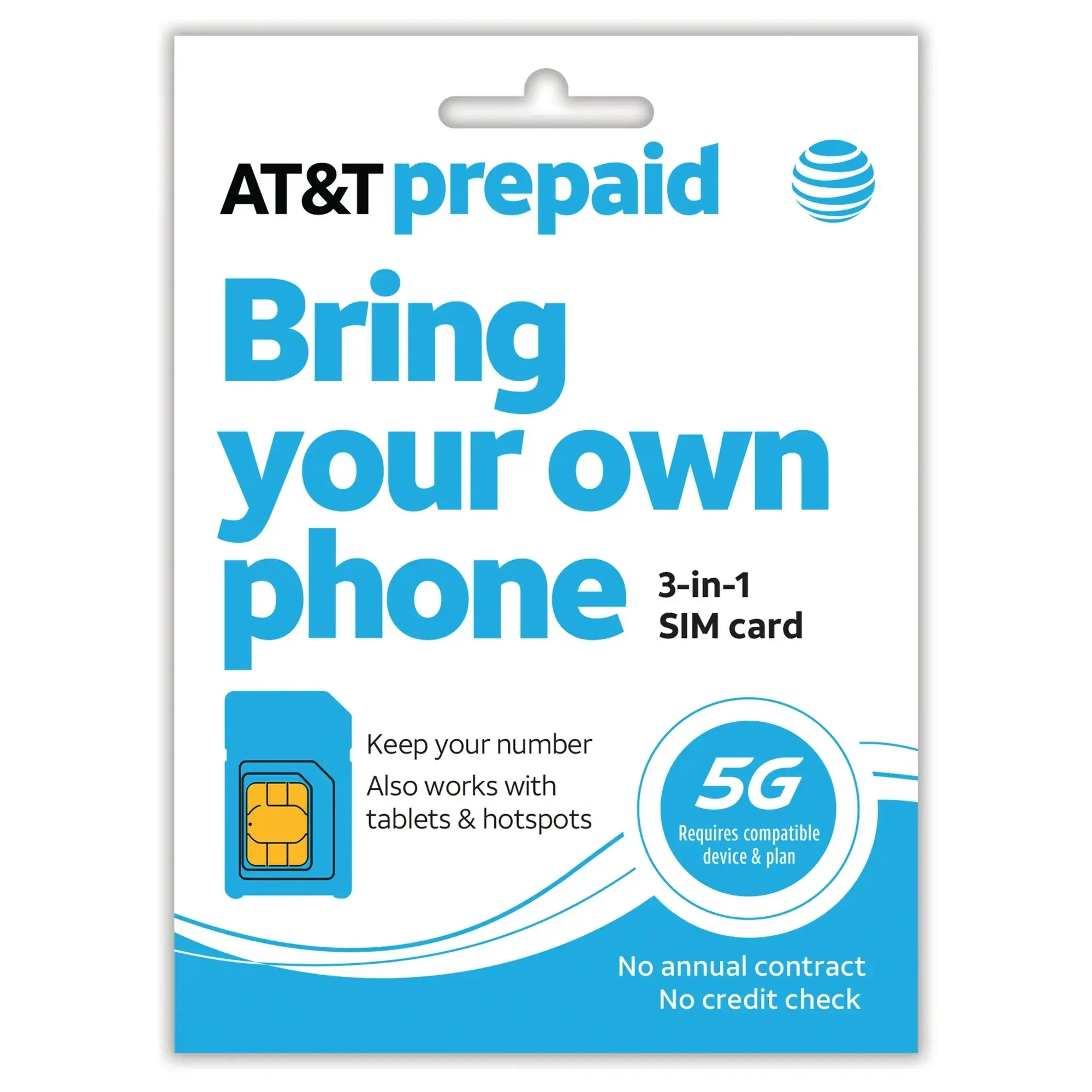 AT&T PREPAID 3-in-1 SIM KIT (pSIM) AT&T PREPAID 3-in-1 SIM KIT (pSIM)