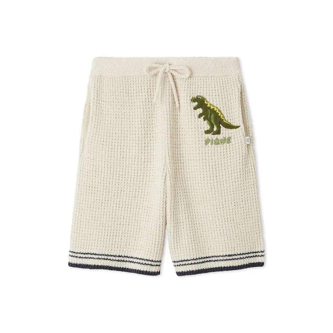 Mens Waffle Dinosaur Shorts