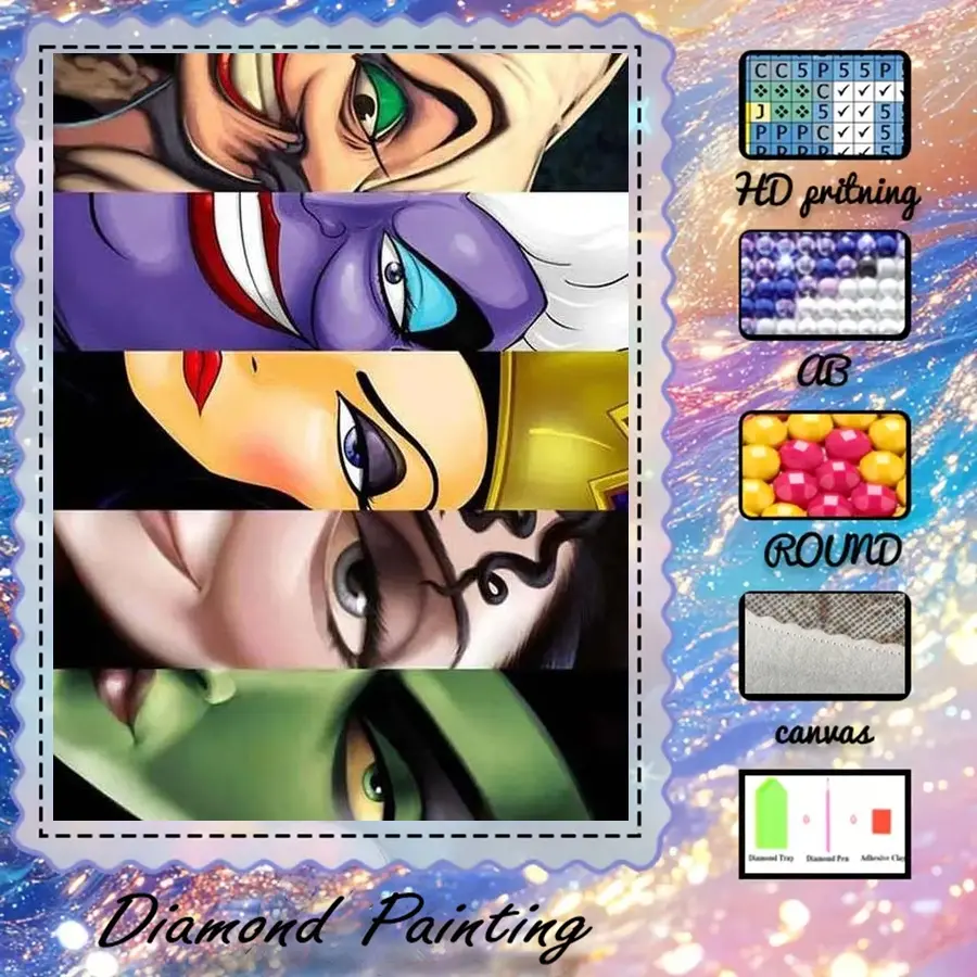 5D-DIY, Handicraft, velvet canvas, diamond art, diamond art tools, diamond painting kit, unique AB diamonds, crystal diamonds, perfect home decoration, handmade diamond art painting kit, special craft diamond art kit