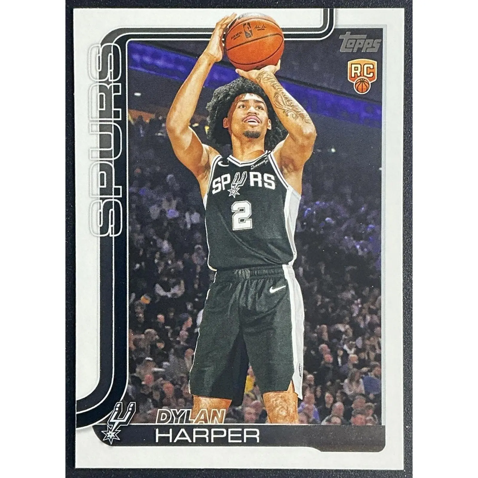 DYLAN HARPER 2025-26 TOPPS #202 RC SPURS