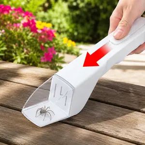 Handheld insect Trap Releaser, Portable lnsect Catcher, Quick Release, Pest Control Tool for Home and Garden