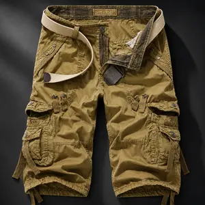 Men's Utility Cargo Shorts – Classic Loose Fit Shorts for Hiking and Streetwear