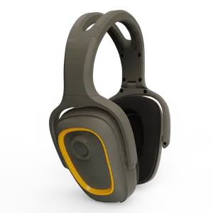 Elgin Rampage Bluetooth Hearing Protection Headphones, OSHA Compliant, 25 dB NRR, Noise Isolating Microphone, 40+ Hour Battery, IP65 Rated, Ideal for Construction, Landscaping, Industrial Use