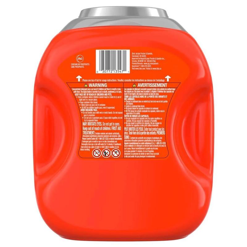 Tide PODS with Ultra Oxi HE Laundry Detergent Pods 104 Count Built-in Pre-treaters 3.08 kg 6.79 lb 108 oz