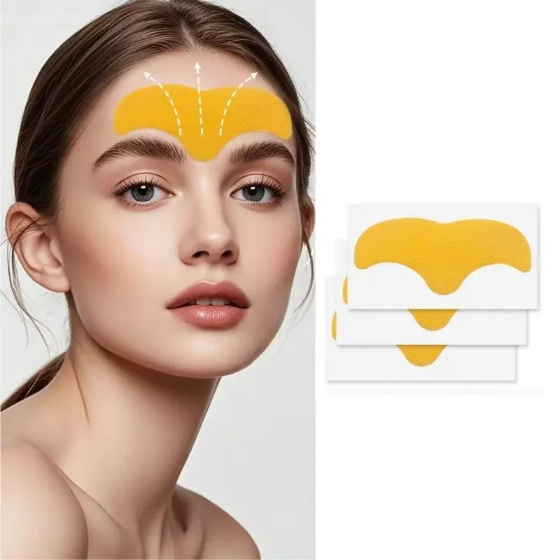 30pcs Forehead Care Patches, Nonwoven Fabric Overnight Gentle Skin Care Tape for Forehead, Brow Area and Eye Area, At Home Facial Essential Skincare Solution
