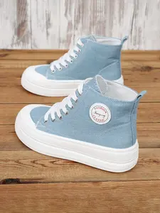 Women's Casual Sports Shoes, Comfortable Elegant Shoes, Height-Increasing Thick Sole, Breathable, Spring Fall Low Heel Shoes