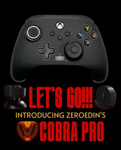 PowerA Spectra Infinity Controller Compatible Cobra Pro Thumbstick Console Durable