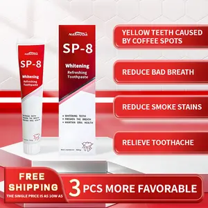 ( for a limited time) NASHUDA  Probiotic Toothpaste is a fortified formula that balances oral microbes, removes stains and freshens breath.