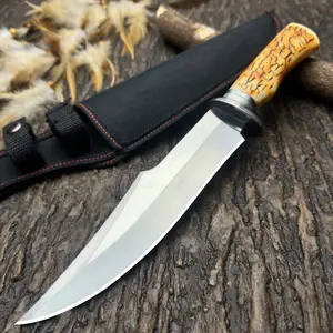 1 high-hardness sharp stainless steel knife | Portable camping knife, kitchen bone knife, outdoor knife, fruit knife, kitchen tool, kitchen supply