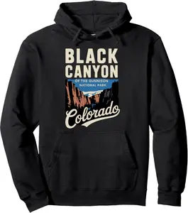 Explore Colorado in Black Canyon Gunnison National Park Pullover Hoodie