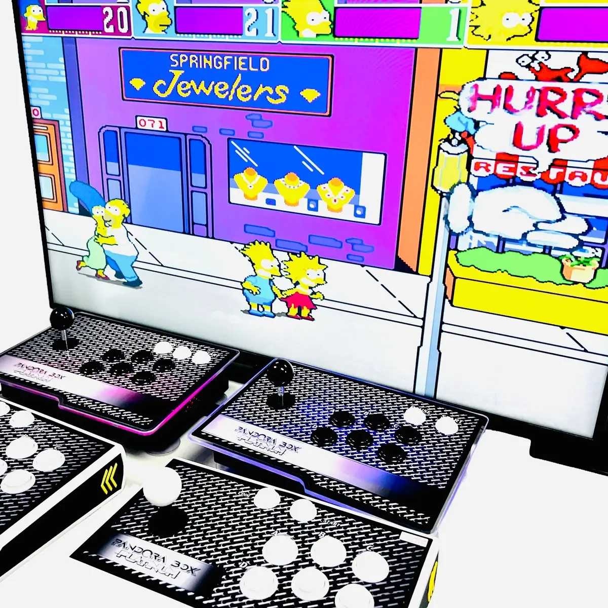 High Quality 4 Player Home Arcade Console
