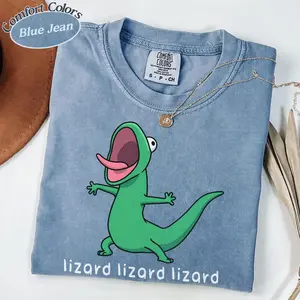 Comfort Colors Tom The Lizard Shirt, Funny Lizard Meme TShirt,  Hoppers T-Shirt, Family Trip Shirt, Funny Trip 2026 Shirt