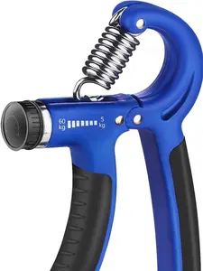 Grip Strength Trainer Hand Grip Exerciser Strengthener with Adjustable Resistance 11-132 Lbs 5-60kg Forearm Strengthener for Muscle Building and Injury Recovery