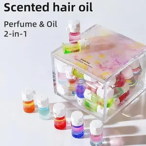 2 in 1-Hair Oil, Collagen Hair Oil for Frizzy, Dry, Thicker, Ponytail, Damaged, Curly, Healthy Hair, Repair serum, Haircare